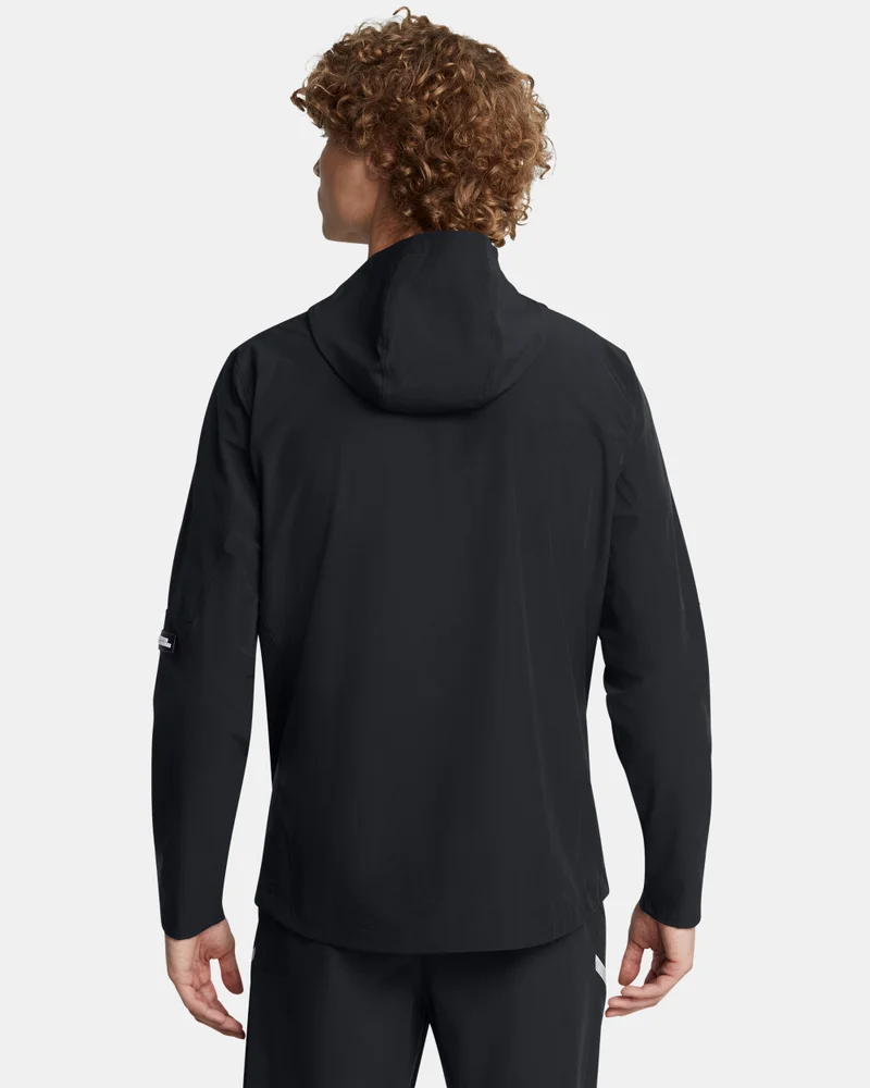 Under Armour Black Men's UA Vanish Woven Utility Jacket for Men | Best Price UAE